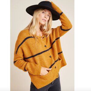 Scotch & Soda S/M Masterclash Striped Cardigan Sweater